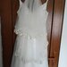 Rochie de mireasa alba.